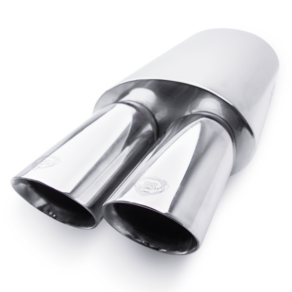 Abafador Esportivo em Inox com ponteira dupla